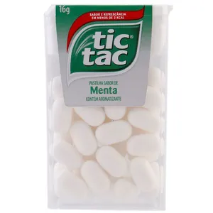 Pastilhas Tic Tac Menta 16g Pastilhas Tic-Tac Menta 16g