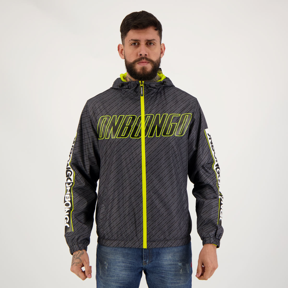 Jaqueta Onbongo Classic Style Cinza