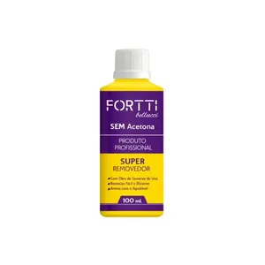 Removedor De Esmalte Fortti Sem Acetona 100 ml