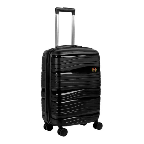 Mala De Viagem Rodinhas 360° Artrin 10kg Polipropileno AKH3514 Preto (MP)