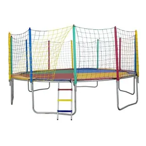Cama Elástica 4,27m 6 Pés Nacional Colorida Profissional