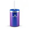 CAN COOLER STANLEY COM CANUDO EM AÇO INOXIDÁVEL 296ML AZUL SAPPHIRE SHIMMER 08449-00