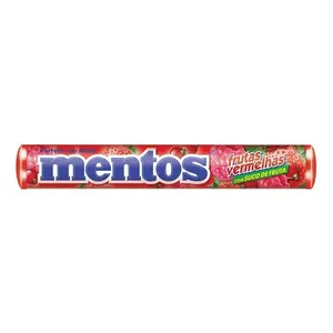 Bala Mentos Stick frutas vermelhas 14 unidadedes