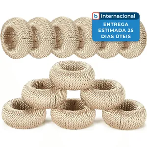 Porta-Guardanapo 12 Unidades Alpha Living para Guardanapo Branco A-MBI