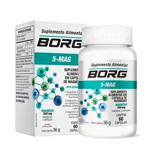 Borg Magnésio 5-MAG 350 mg Borg 60 Cápsulas