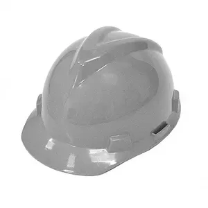 Capacete Aba Frontal com Suspensão de Tecido MSA Capacete V-GARD aba frontal PK cinza 311843 - MSA