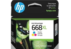 Cartucho Hp 668xl (7fp38vl) Colorido - 5,5ml