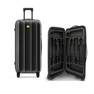Mala Viagem 12 Garrafas Vinho Grande Colmeia Espuma 12 Espumantes Winebag Protecao Maxima
