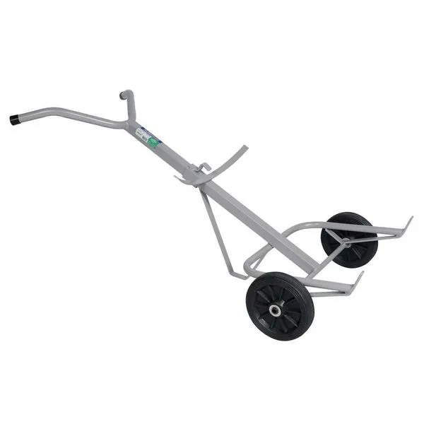 Carro Tubular para Tambor 53x50cm Roda Borracha Maciça 200kg - Marcon