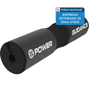 Protetor De Pescoço E Ombro Para Agachamento Power Guidance Preto A-MBI