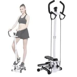 Mini Stepper Simulador de Escada com Elástico Display Digital Resistência Ajustável Yeet Mini Stepper Simulador de Escada com Elástico Display Digital Yeet