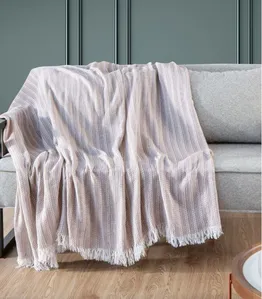 Manta Para Sofá Sevilha 210 Cm x 170 Cm Adomes Rosa UN / Rosa
