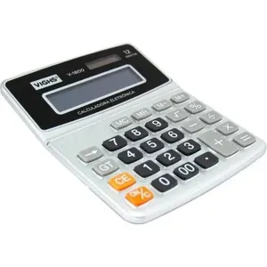 Calculadora Mesa Vighs V-1800 12 Dígitos Prata