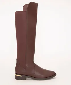 bota montaria cano alto bebecê marrom 35