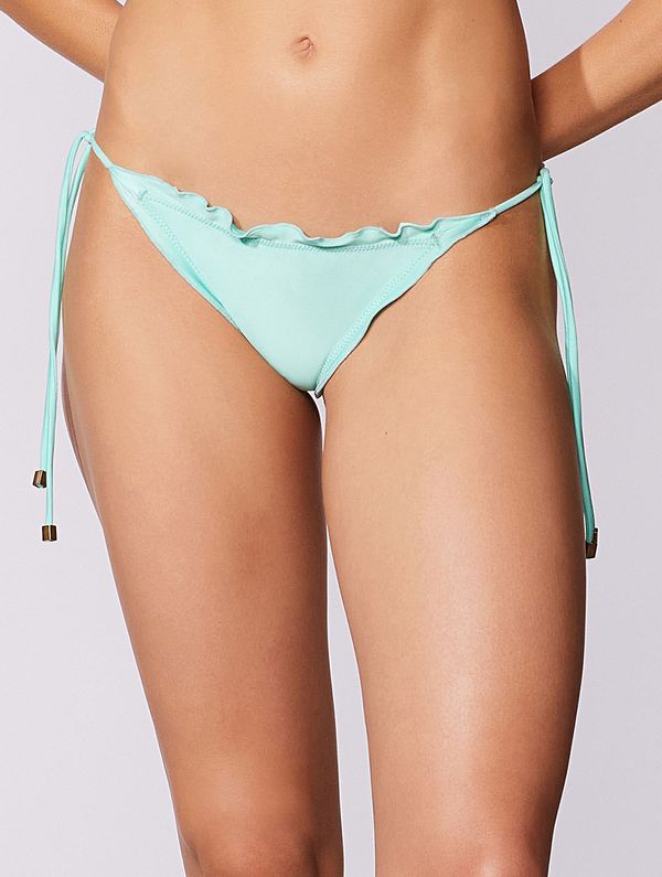 Tanga Amarradinha Ruffle Lisos VERDE FRAIS P