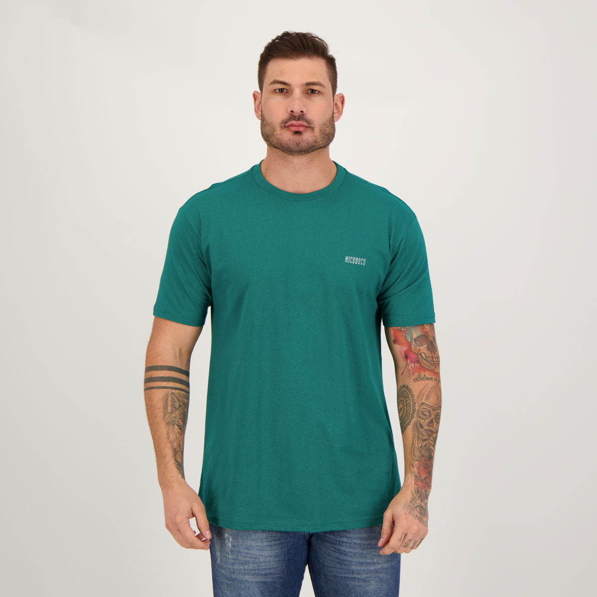 Camiseta Nicoboco Yabassi Verde Claro