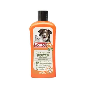Condicionador Pet Sanol Dog Neutro 500ml COND PET SANOL DOG 500ML NEUTRO