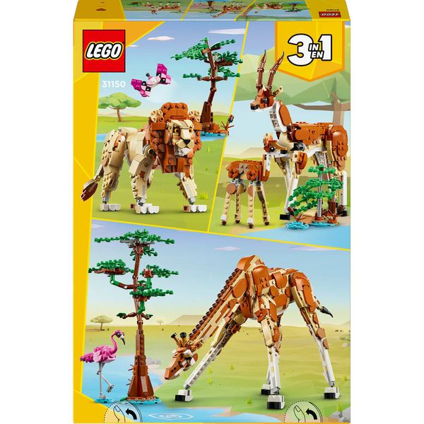 Lego Creator - Animais Selvagens do Safari - 31150