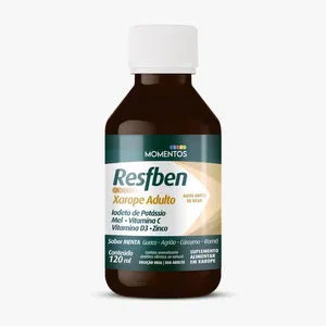 Resfben Xarope Expect Guaco e Menta 120ml Resfben Xarope Expect Guaco E Menta 120 Ml