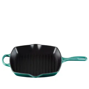 Grelha Quadrada Signature Le Creuset Bleu Riviera 26 CM-UN