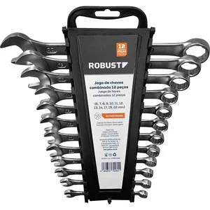 Jogo chaves combinadas 6-22mm 12pc S09105012 ROBUST