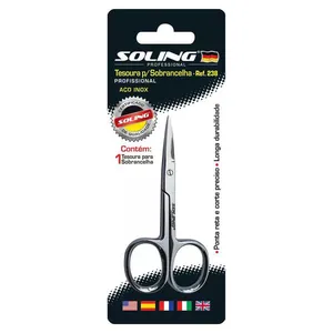 Tesoura Soling Para Sobrancelha 3,5