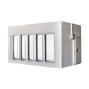 WALK IN COOLER GALLANT RESFRIADOS 5 PT VIDRO SEM PISO PAINEL