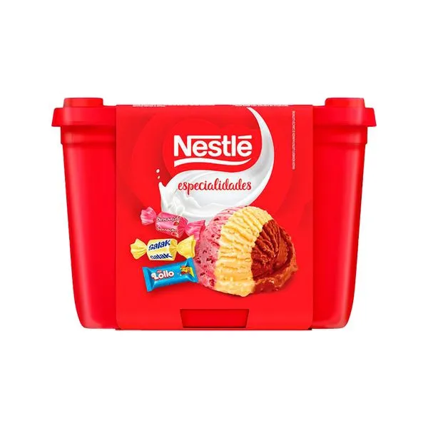 Nestle Sorvete Especialidades 1,5l Napolitano