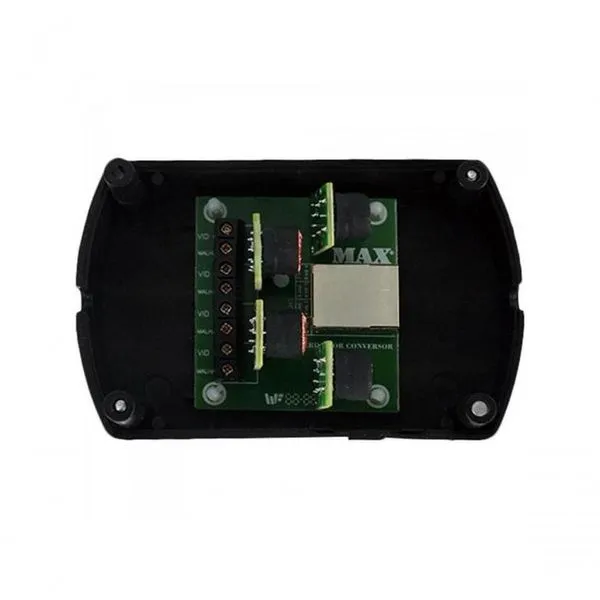 Derivador Mult Com Balun 1 Rj45 X 4 Coaxial Max Eletron