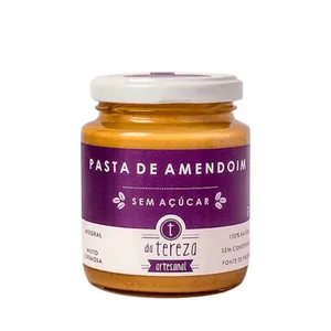 Pasta de Amendoim Sem Açúcar Tereza – 230g
