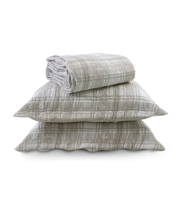 Kit Cobre Leito Matelassê Solteiro Appel Bege UN / Bege
