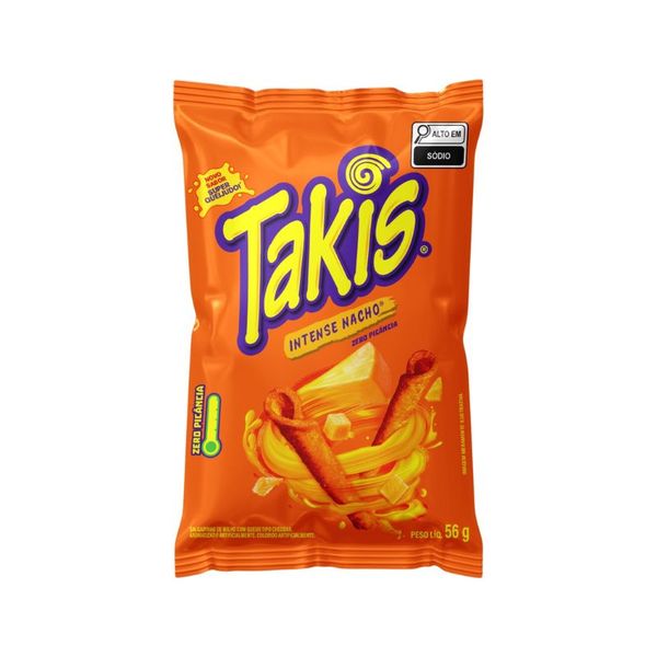 SALGADINHO TAKIS INTENSE NACHO 56G