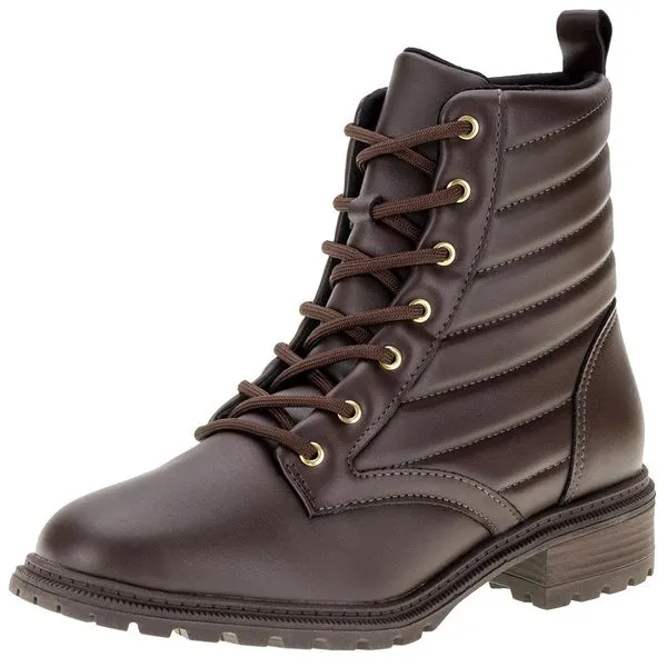 Bota Feminina Coturno Modare - 7074103 CAFÉ 34