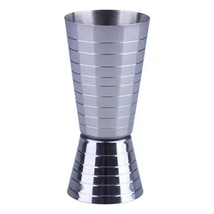 Dosador Duplo 30ml e 60ml Inox Sky Cazza