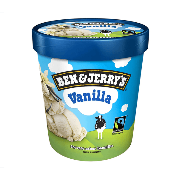 Sorvete Ben&Jerry's Vanilla 458ml