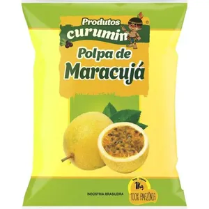 Polpa De Maracujá Produtos Curumim 1kg