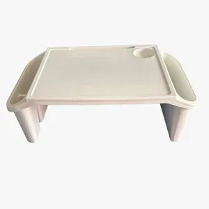 Bandeja Mesa Colo Apoio Comer Refeição Cama Suporte Notebook Branco