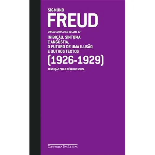 Livro Freud (1926 1929) Obras Completas Volume 17 Companhia D As Letras (MP)