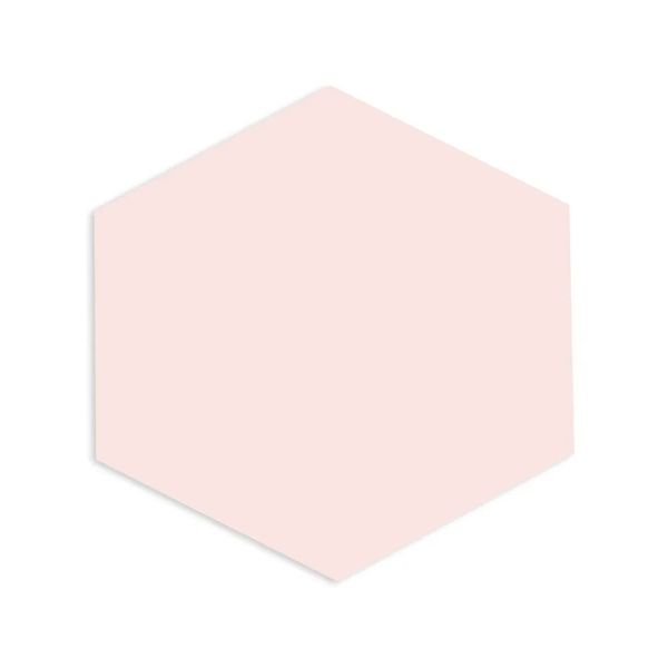 Revestimento Para Piscina Rosa Acetinado Hexagonal 22,3 cm Grés Sache Bold Atlas