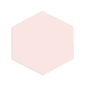 Revestimento Para Piscina Rosa Acetinado Hexagonal 22,3 cm Grés Sache Bold Atlas