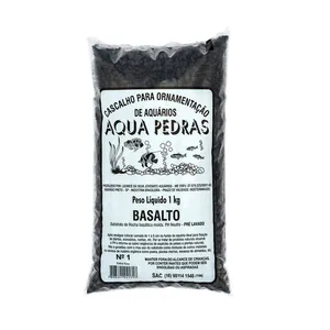 Substrato para Aquários Basalto Aqua Pedras Nº 1 1 kg
