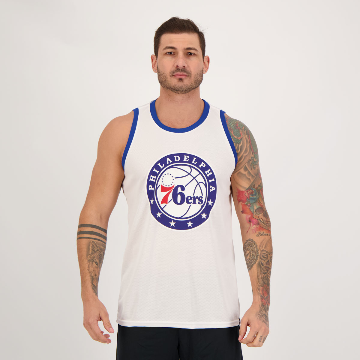 Regata NBA Philadelphia 76ers Branca