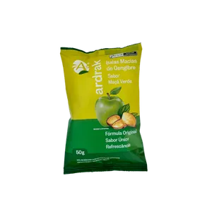 Bala Ardrak Gengibre Maçã Verde 50g