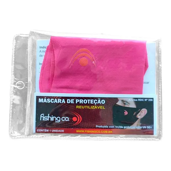 Máscara De Proteção Reutilizável Fishing Co Com 1 Unidade Mascara De Protecao Reutilizavel Fishing Co Com 1 Unidade