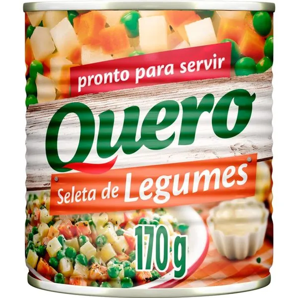 Seleta de Legumes Quero Lata 170g