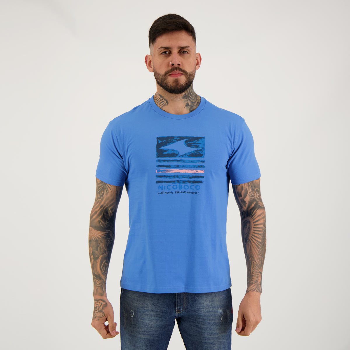 Camiseta Nicoboco Birni Azul