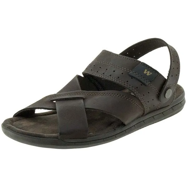 Sandália Masculina New Ducker West Coast - 182107 CAFÉ 39