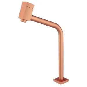 Torneira de Mesa para Lavatório 4240 C-64 Fienza Bica Alta Móvel Rosê Imperatriz Metais Torneira de Mesa para Lavatório 4240 C-64 Fienza Rosê Imperatriz Metais