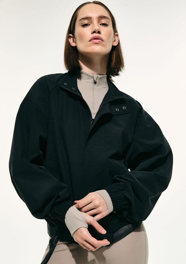 Casaco Oversized Feminino Hering Sports + Frnc - Preto M