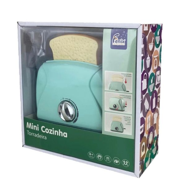 Mini Cozinha - Torradeira com Som - LKC-987 - Fenix